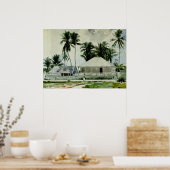 ホーマー – ナッソーのキャビン ポスター (キッチン)