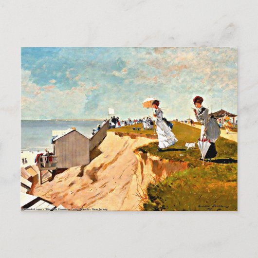 ホーマー – ニュージャージー州ロングブランチ ポストカード (正面)