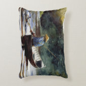 ホーマー – ボーイ魚釣り アクセントクッション (正面(垂直))