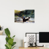 ホーマー – ボーイ魚釣り ポスター (ホームオフィス)