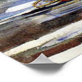 ホーマー – ボーイ魚釣り ポスター (角)