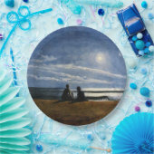 ホーマー – ムーンライ素晴らしン絵画ト、アート ペーパープレート (パーティー)