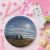 ホーマー – ムーンライ素晴らしン絵画ト、アート ペーパープレート (パーティー)
