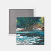 ホーマー – ラピッド、ハドソン川、アディロンダックス マグネット (正面/裏面)