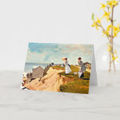 ホーマー-ロングブランチ(ニュージャージー) カード (黄色い花)