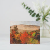 ホーマー – 秋の木々の木々、有名絵画な ポストカード (スタンド正面)