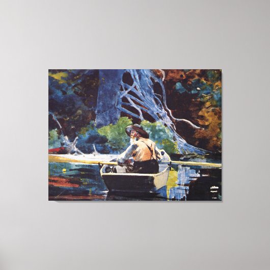 ホーマー – Adirondack Guide キャンバスプリント (正面)