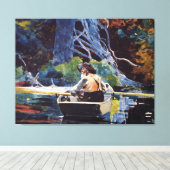 ホーマー – Adirondack Guide キャンバスプリント (インサイチュ (ウッドフロア))