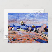 ホーマー – Three Boys on the Shore ポストカード (正面/裏面)