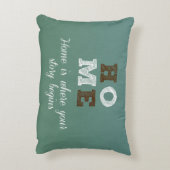 ホームあなたの物語が始まる引用文 アクセントクッション (裏面(縦))