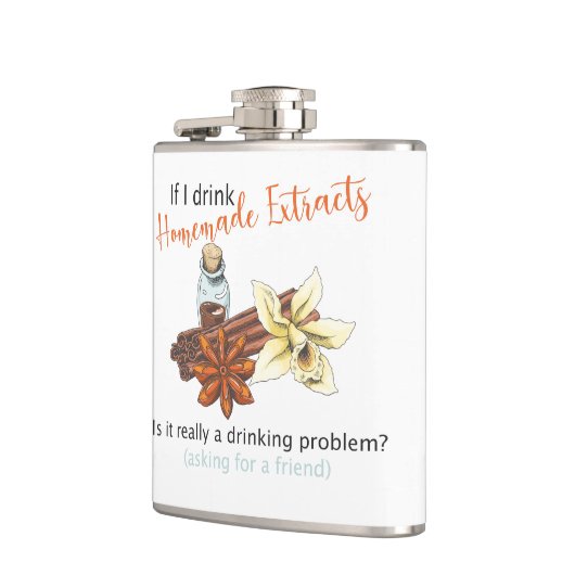 ホームおもしろいベイカー飲みフラスコ自家製エキス フラスク (左)