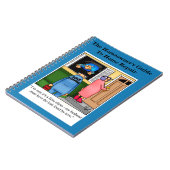 ホームおもしろい修理DIYユーモア手帳 ノートブック (左側)