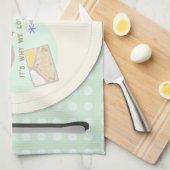 ホームおもしろい料理ことわざ キッチンタオル (四つ折り)