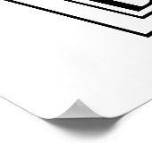 ホームおもしろい&ドッグヘア引用文 ポスター (角)