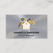 ホームおよびツール 名刺 (正面)