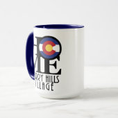 ホームさくらんぼヒルズビレッジ15oz マグカップ (正面左)