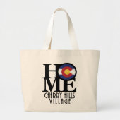 ホームさくらんぼヒルズビレッジ ラージトートバッグ (正面)