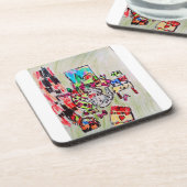 ホームに配置 コースター (左側)