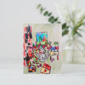 ホームに配置 ポストカード (スタンド正面)