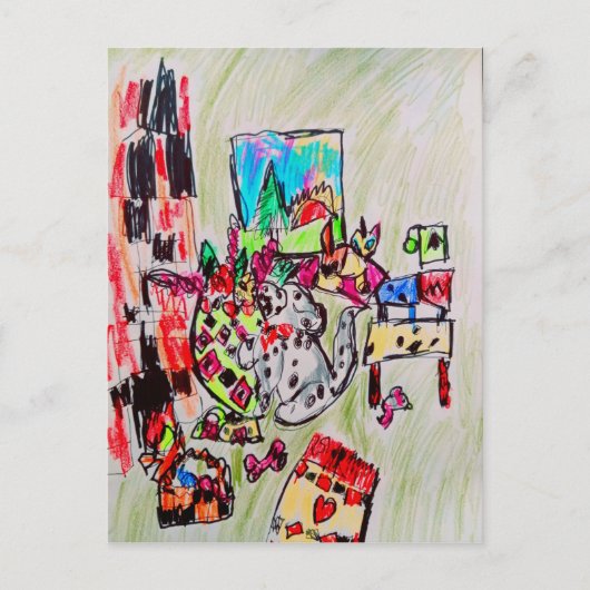 ホームに配置 ポストカード (正面)