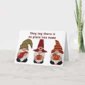 **ホームのような場所は格言**おめでとう カード (正面)