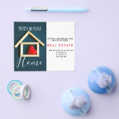 ホームのような場所をご紹介します チラシ (シングル)