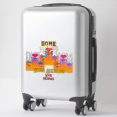 ホームのパーソナライズ甘いホームビジネス シール (スーツケース)