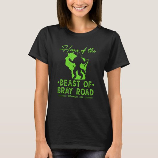 ホームのビーストオブバイロードウィスコンシンCryptid L Tシャツ (正面)