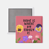 ホームのプレミアム冷蔵庫用マグネット マグネット (正面/裏面)