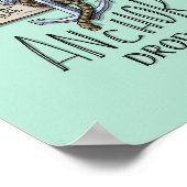 ホームはいかりが壁のポスターをドロップ ポスター (角)