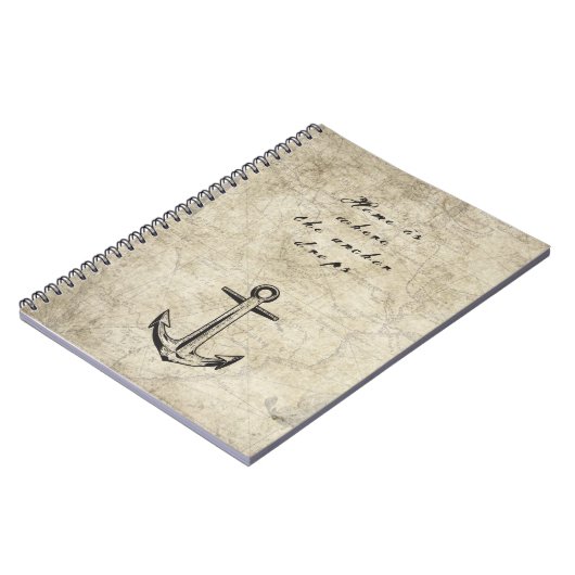 ホームはいかりの落下 ノートブック (左側)