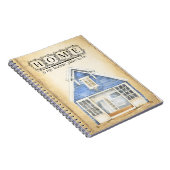 ホームはお気に入りの私の居場所 ノートブック (右側)