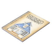 ホームはお気に入りの私の居場所 ノートブック (左側)