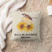 ホームはアドベンチャ最高のー装飾用クッションの一種 クッション (ブランケット)