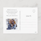 ホームはストッキング シーズンポストカード (裏面)