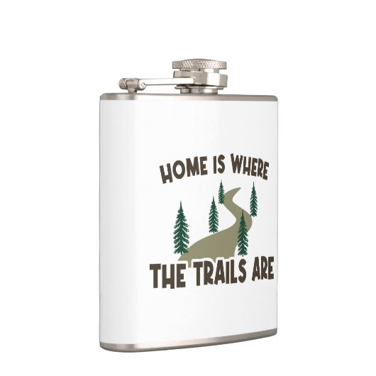 ホームはトレイルがハイキングしている場所 フラスク (右)