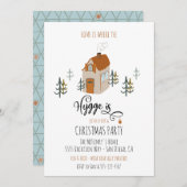 ホームはハイゲがクリスマスのパーティー 招待状 (正面/裏面)
