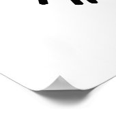 ホームはハグがハートパおもしろいン ポスター (角)