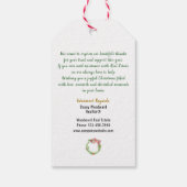 ホームはハートがある場所 ～ リアルター・クリスマス・ポップ・バイ ～ ギフトタグ (裏面)