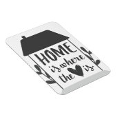 ホームはハートがある場所 – 磁石 (右側)