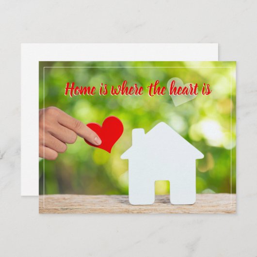 ホームはハートがエステート実在メーラーである (正面/裏面)