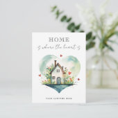 ホームはハートがプロモーション不動産 シーズンポストカード (スタンド正面)