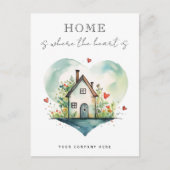 ホームはハートがプロモーション不動産 シーズンポストカード (正面)