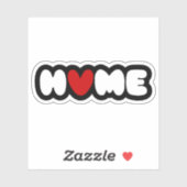 ホームはハートである シール (シート)