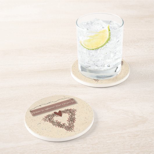 ホームはハートのコースター コースター (側面)