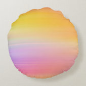 「ホームはハートの場所」 ラウンドクッション (裏面)