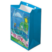 ホームはハート ミディアムペーパーバッグ (正面アングル)