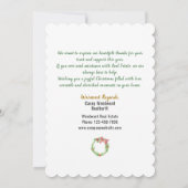 ホームはハート | 不動産仲介業者 サンキューカード (裏面)