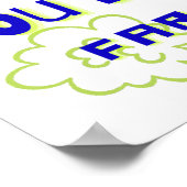 ホームはファートン養殖の場所 ポスター (角)