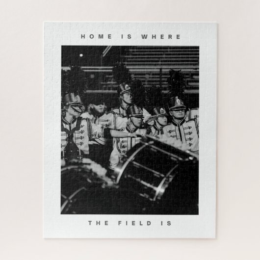 ホームはフィールドの場所 ジグソーパズル (縦)